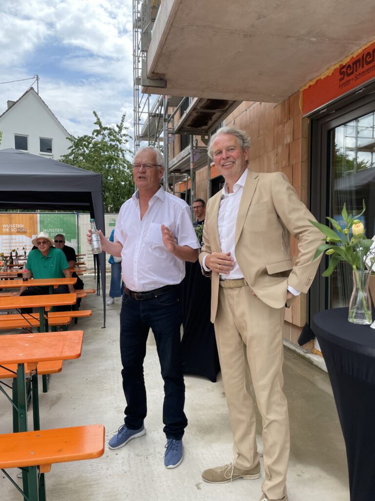 Richtfest G³ Wohnen in der Gartenstraße Dietenheim