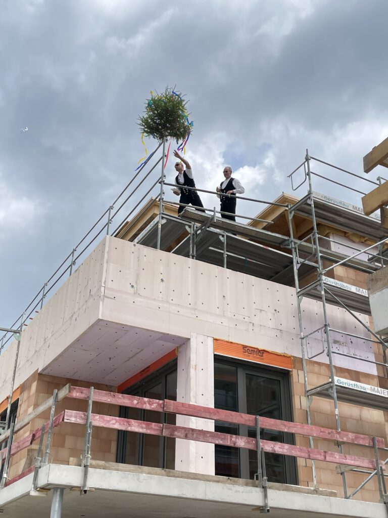 Richtfest G³ Wohnen in der Gartenstraße Dietenheim